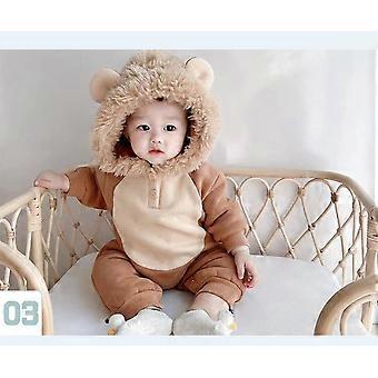 Newborn Baby Bodysuit Winter Thickened Clothes Baby Clothes Boy's - Main Image