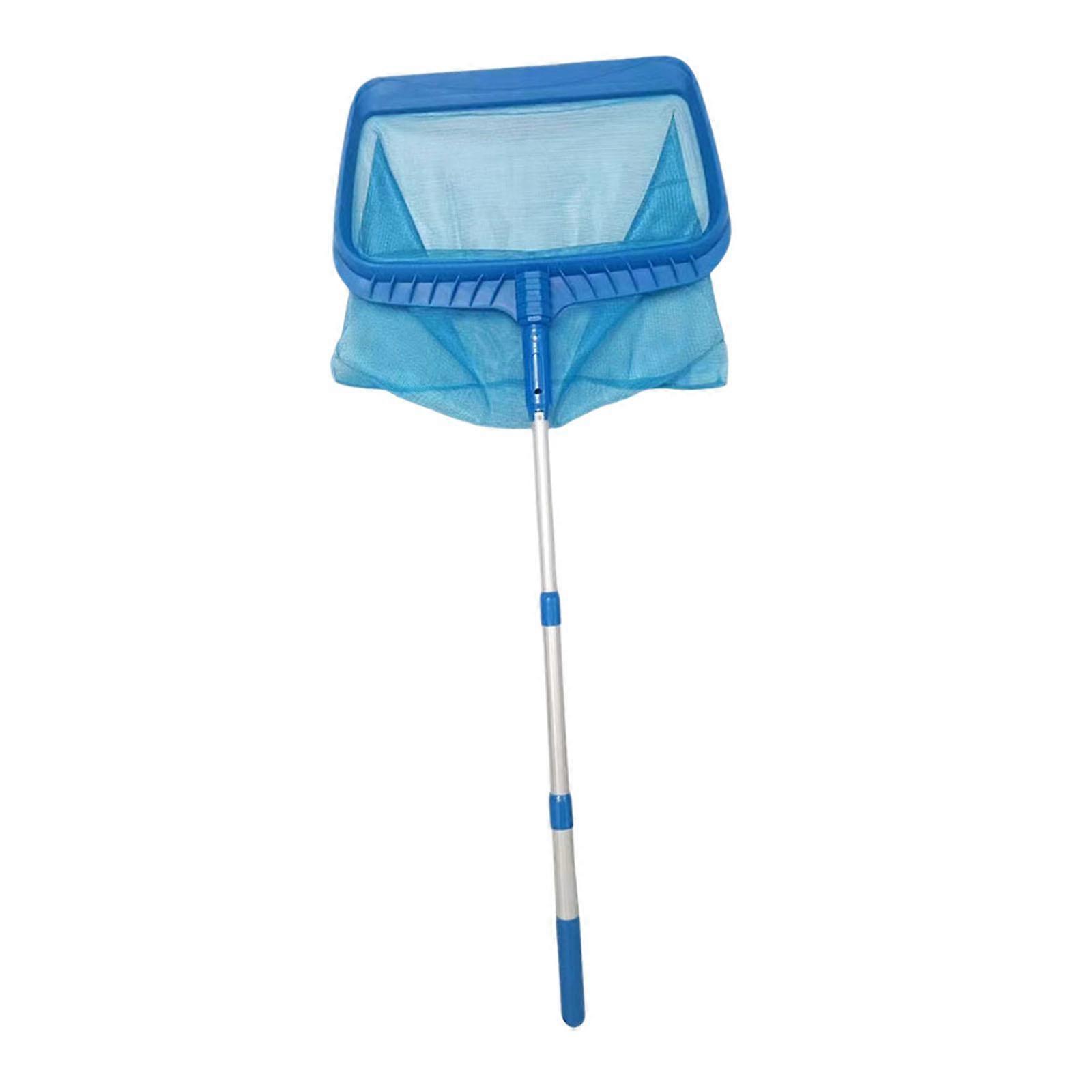 Filet de nettoyage de piscine Filet de pêche Baignoire de piscine SPA Pool Skimmer Net 117cm