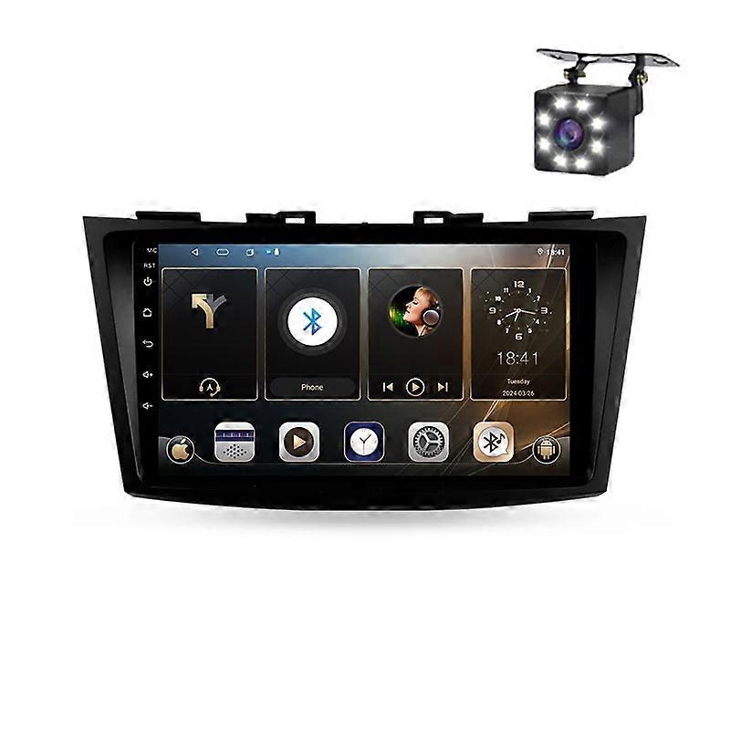 Car Radio Android 14 For Suzuki Swift 4 2011 - 2017 Auto Multimedia Stereo