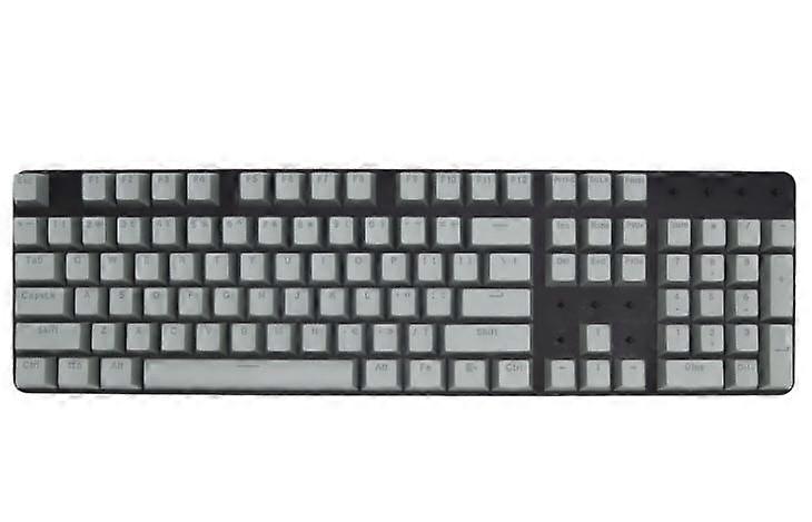 Mechanical Keyboard Universal Keycap, Oem Height, Abs Pbt 104 Key English Character Translucent Keycap