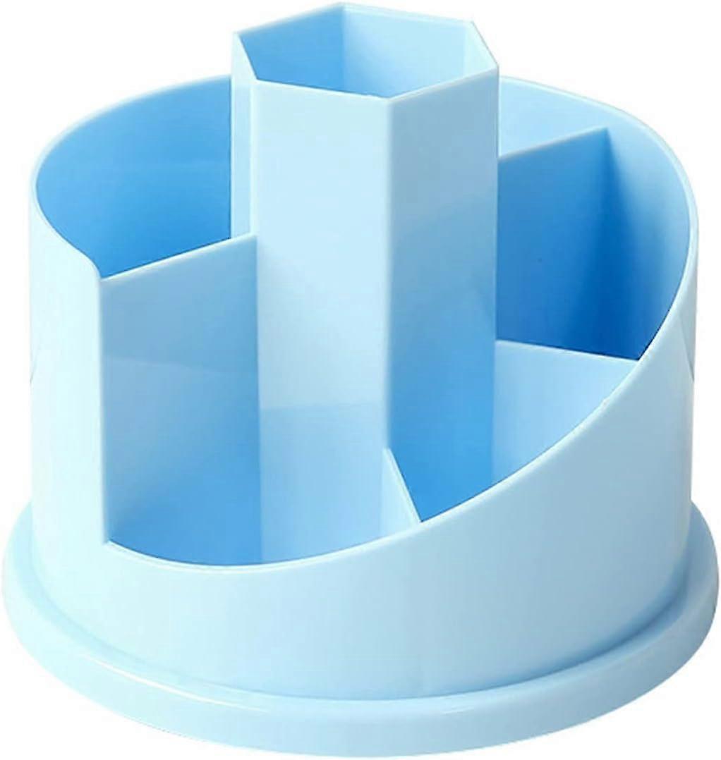 360-degree multifunctional rotating round pen holder, suitable for study, bedroom, office