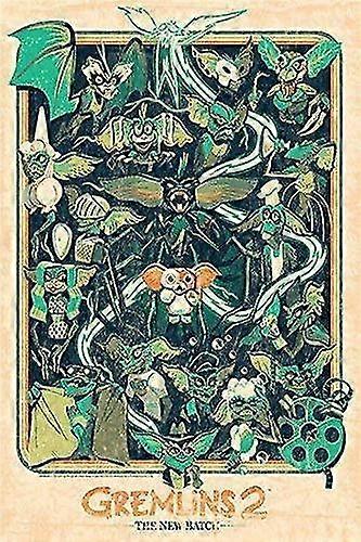 Vintage Metal Signs 8x12 polegadas OU 12x16 polegadas - Poster Gremlins 2 Decor Chic Art Wall Decort Home Yard