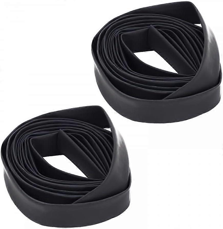 2pcs Archery Feather Protector,10mm*1m Fletches Shrink Tube Tubing Wrap Sleeve 2:1 Heat Shrink Wrap Cable Sleeve for Hunting Bow Feathers