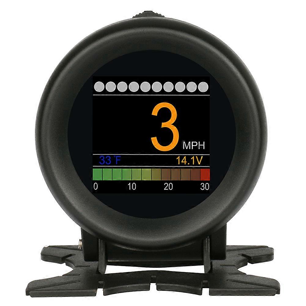 X60 OBD HUD Head-Up Display Voltage Speed Meter Electronic Head Up Display Replacement Digital Water Temp Gauge Car Accessories