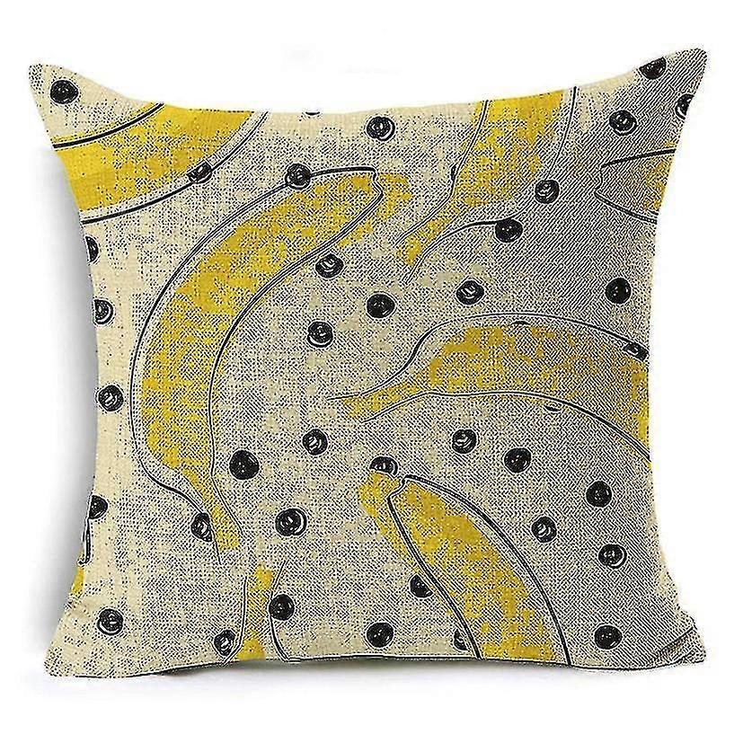 Federa per cuscino in cotone lino di frutta colorata Boemia Fodera per cuscino per divano Home Decors-1 WG