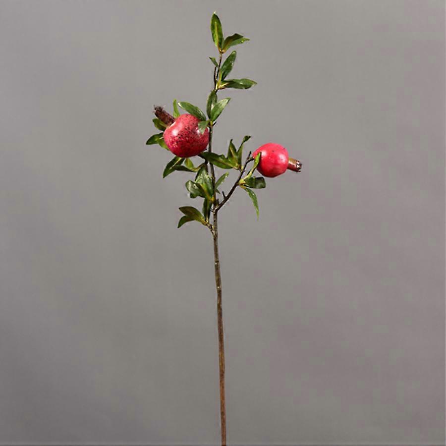 51cm Red Pomegranate Simulation Branch Decor