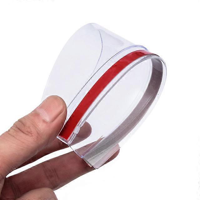 2 Piece Car Rearview Mirror Rain Eyebrow Mirror Rain Eyebrow Reversing Mirror Rain Shield Universal