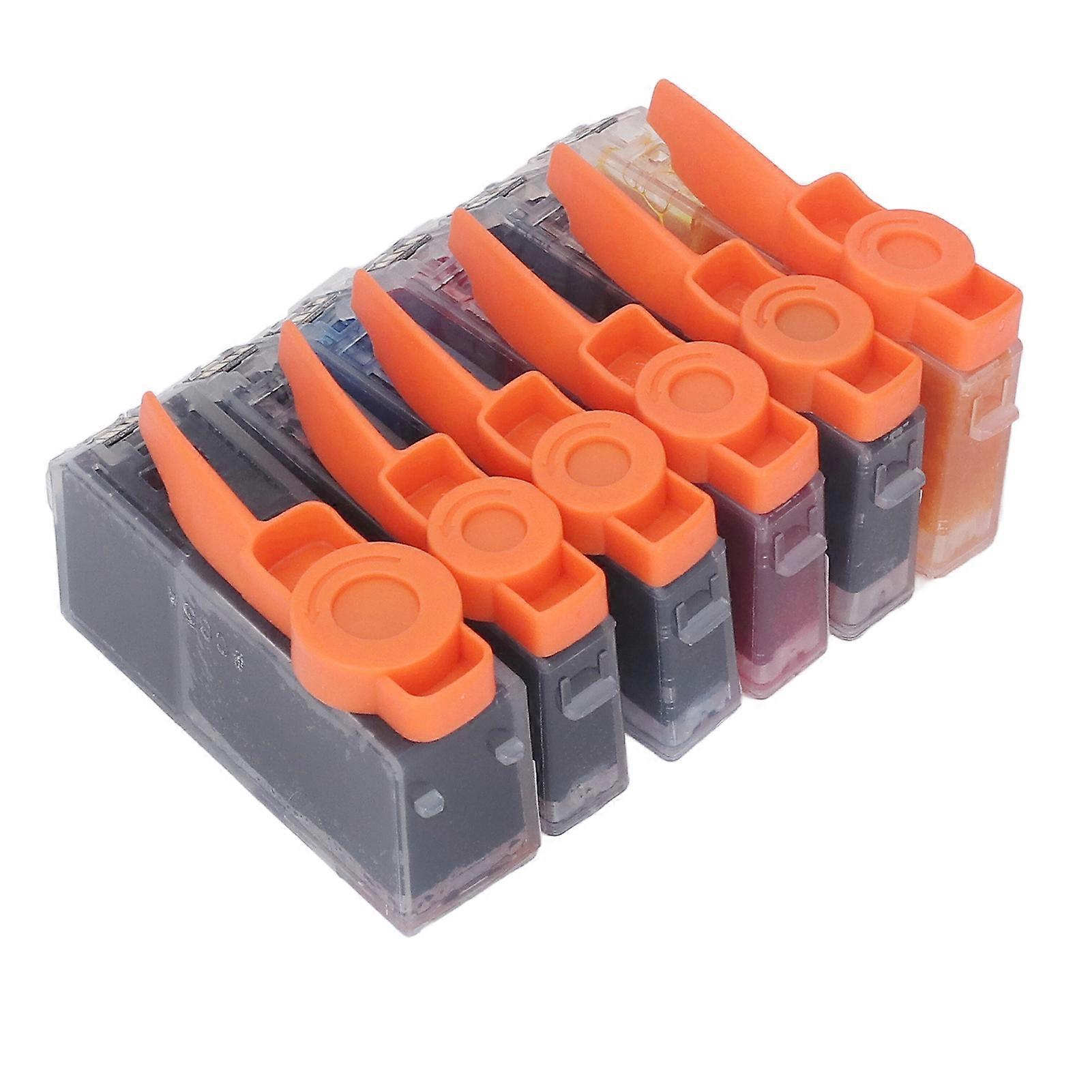 Ink Cartridge Set Replacement for Black and Color for PIXMA MG5210 IP4810 IP4910 IX6510 MG5310