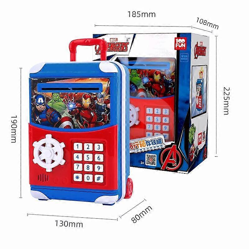 Children Piggy Bank Simulation Password To Unlock Safe Automatic Teller Machine Children Play House Toy Christmas Gift