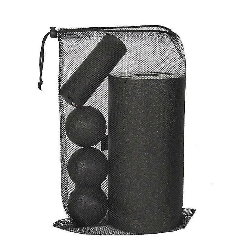 NEW 4 pieces Yoga Massage roller and exercise ball foam roller set Pilates muscle release exercise supplies Yoga & Pilates Blocks