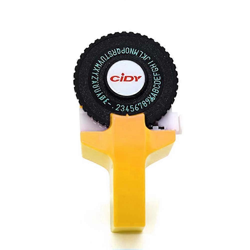 Mini Label Printer, Label Embossing Device With 2 Adhesive Rolls, Portable Small Hand Label Printer For Home Supplies Office