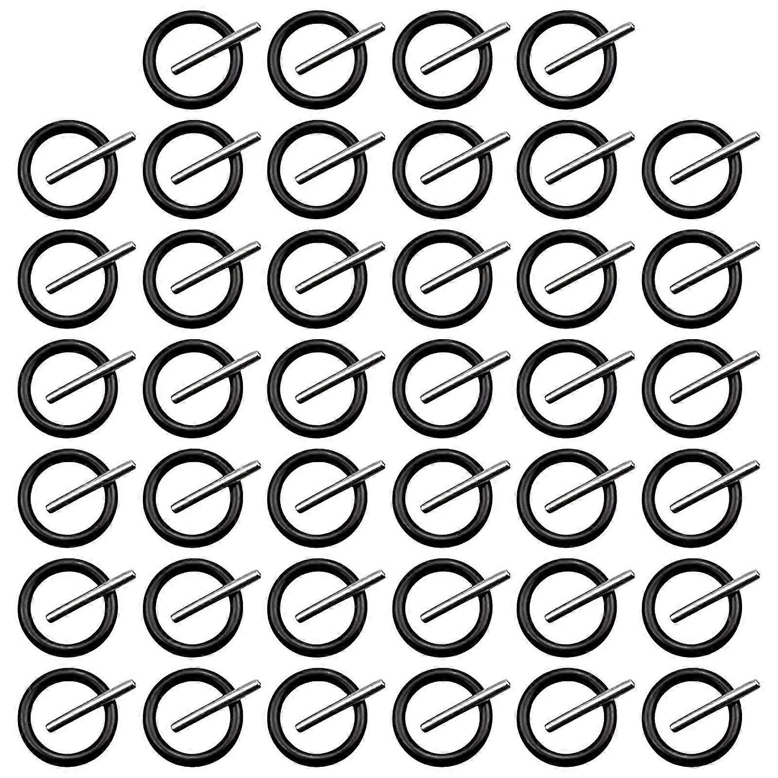 80pcs Impact Socket Durable Replacement Parts Rubber Fixing Pin O-Ring Set