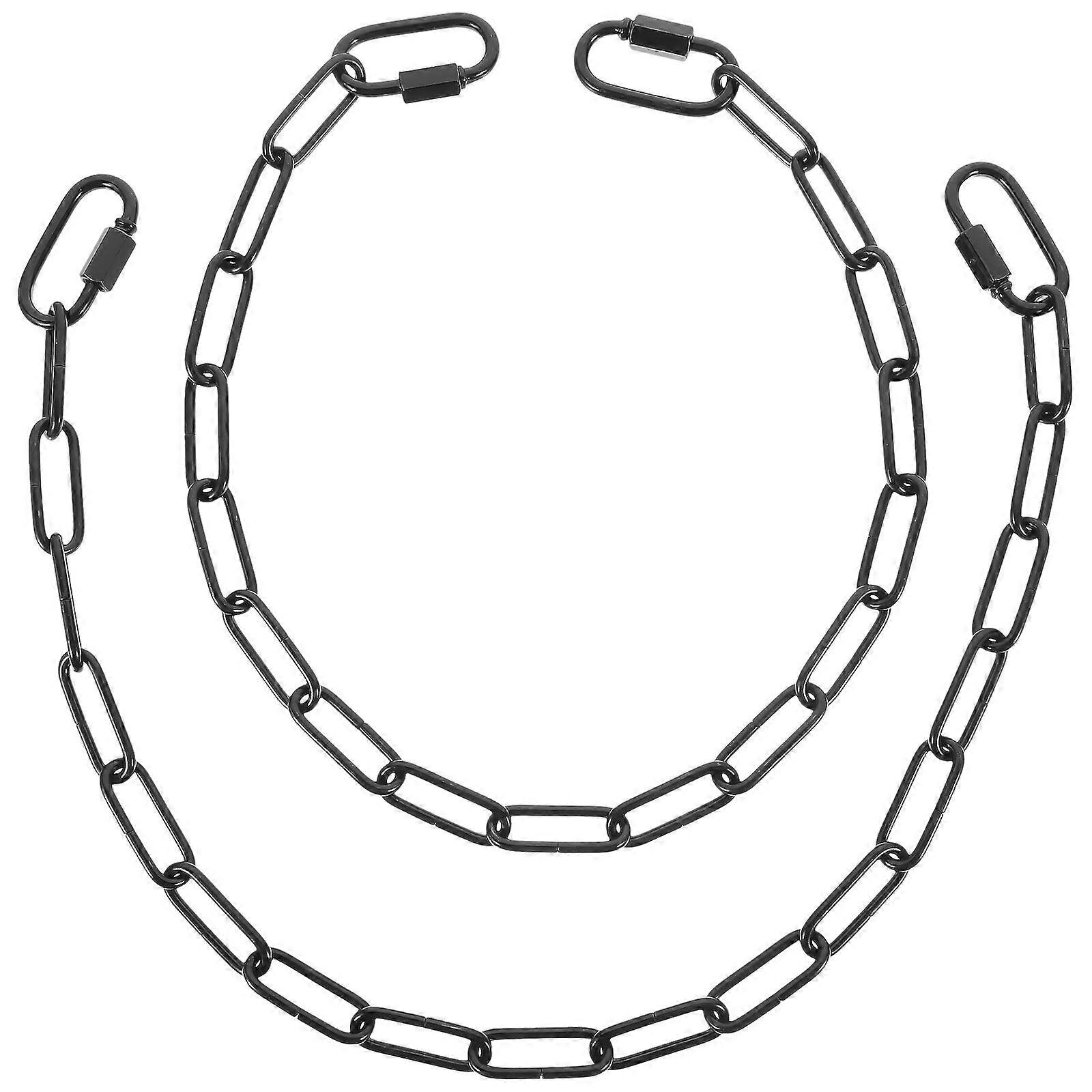 2pcs Pendant Light Fixture Chain Lighting Hanging Chain Extension Lighting Chain Replacement