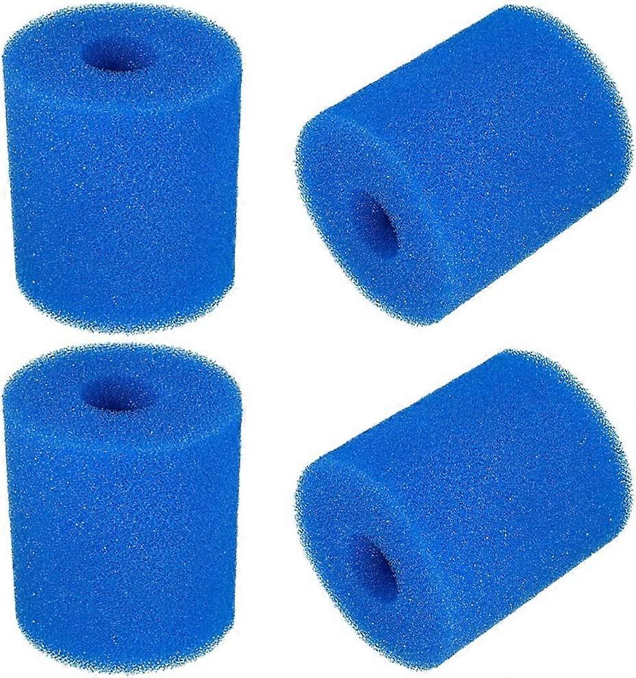 4 Pack Swimming Pool Filter Sponge Medium Hot Tub Filter Sponge Foam Sponge Filter