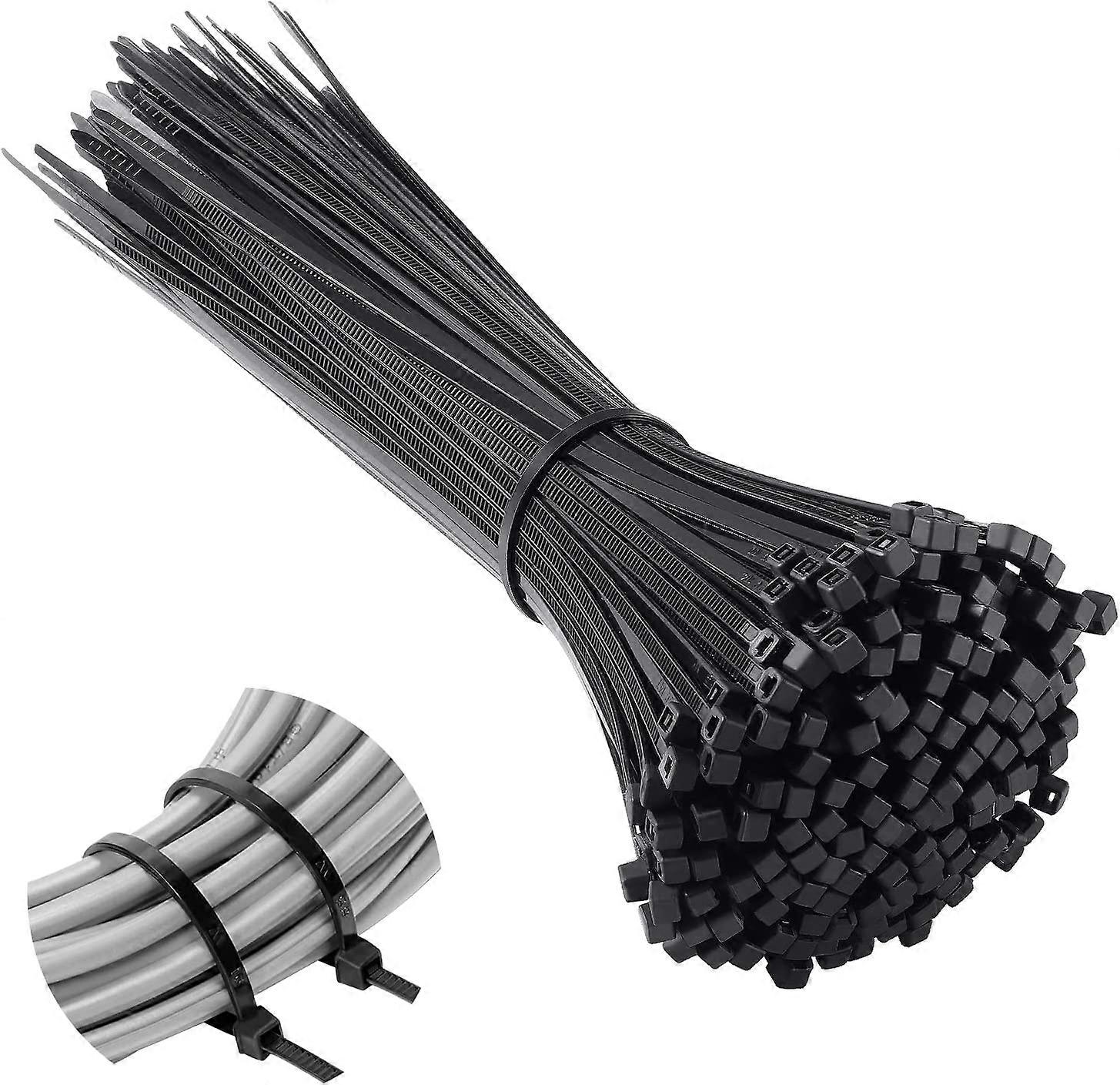 100 cable ties 200mm x 3mm, professional cable ties, nylon cable ties