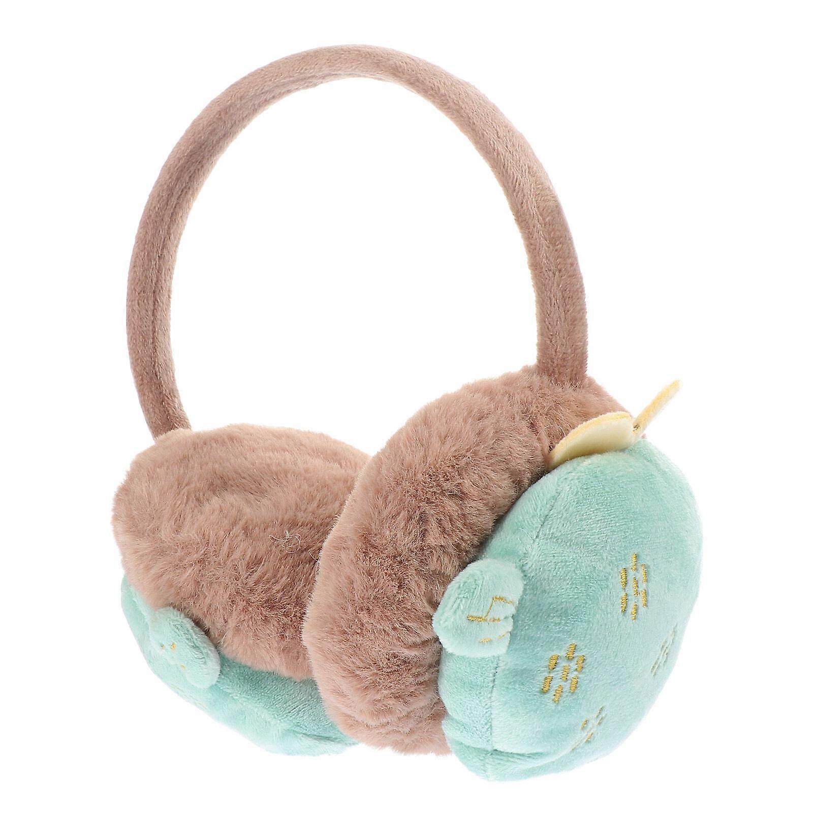1Pc Plush Ear Muff Warm Ear Shield Stretchable Ear Guard Winter Accessory