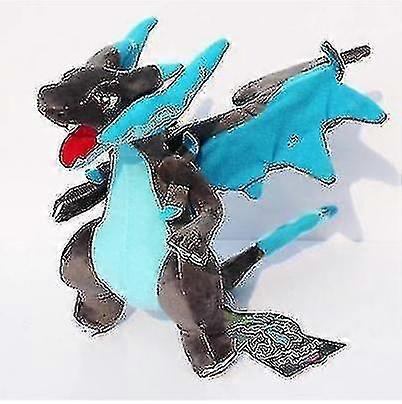 25cm Mega Evolution Plush Toys Blue Charizard Soft Stuffed Dolls Gift Children