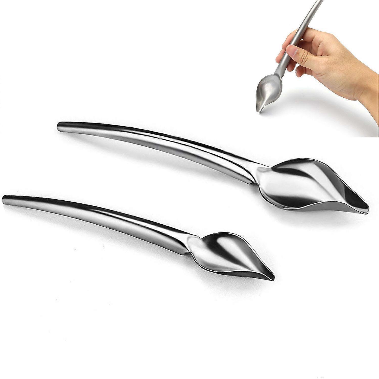 Spoon Multi-Use Precision Chef Culinary Drawing Spoons , Set Of 2