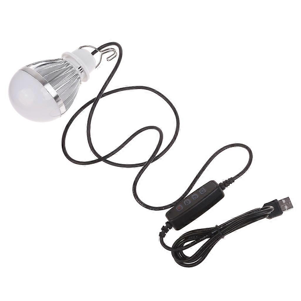 USB Kamp Ampulü Dış Mekan Taşınabilir LED Ampul Acil Işık veya Yatak Lambası