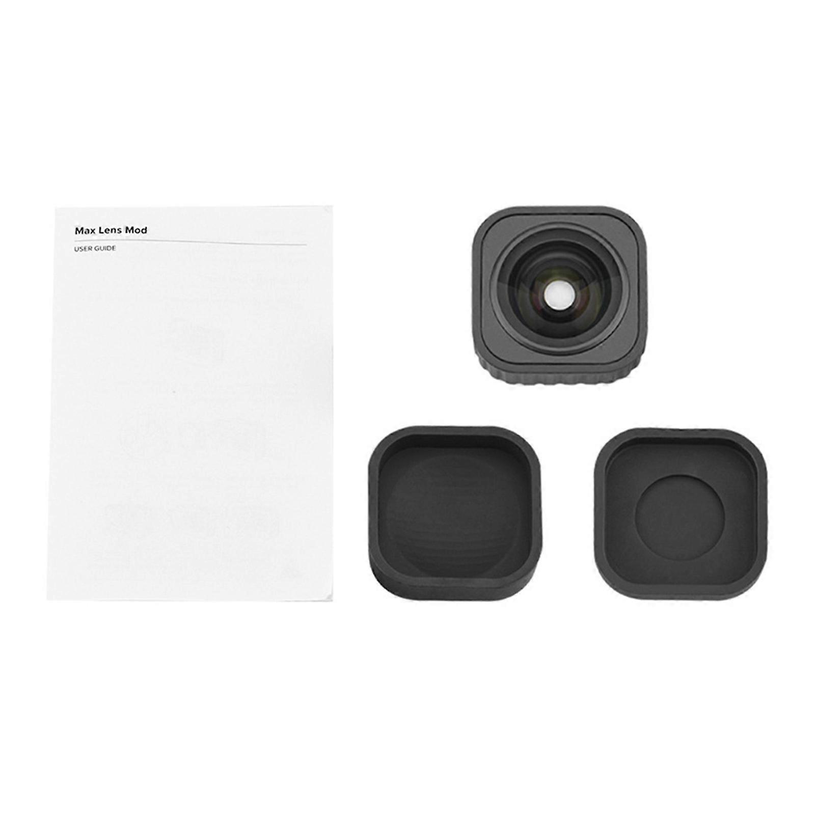 unbrand Objectif de caméra d’action de conception antidérapante et étanche pour objectif Gopro 9 MAX