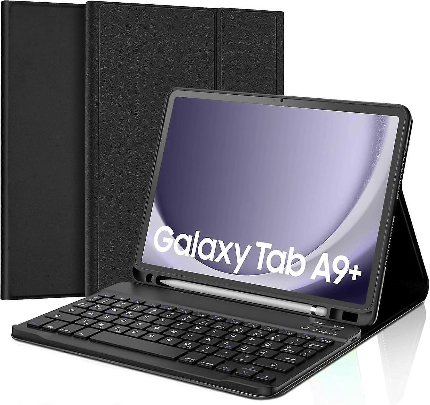 Tablet A9 Plus Keyboard - Galaxy Tab A9 Plus Case with Keyboard, Keyboard Magnetic Wireless Bluetooth Removable