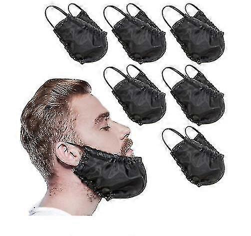 6pcs Men Beard Bandanas Bedtime Bib Beard Covers