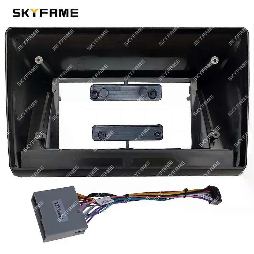Applies to Car Frame Fascia Adapter Android Radio Dash Fitting Panel Kit For Ford Edge Sport