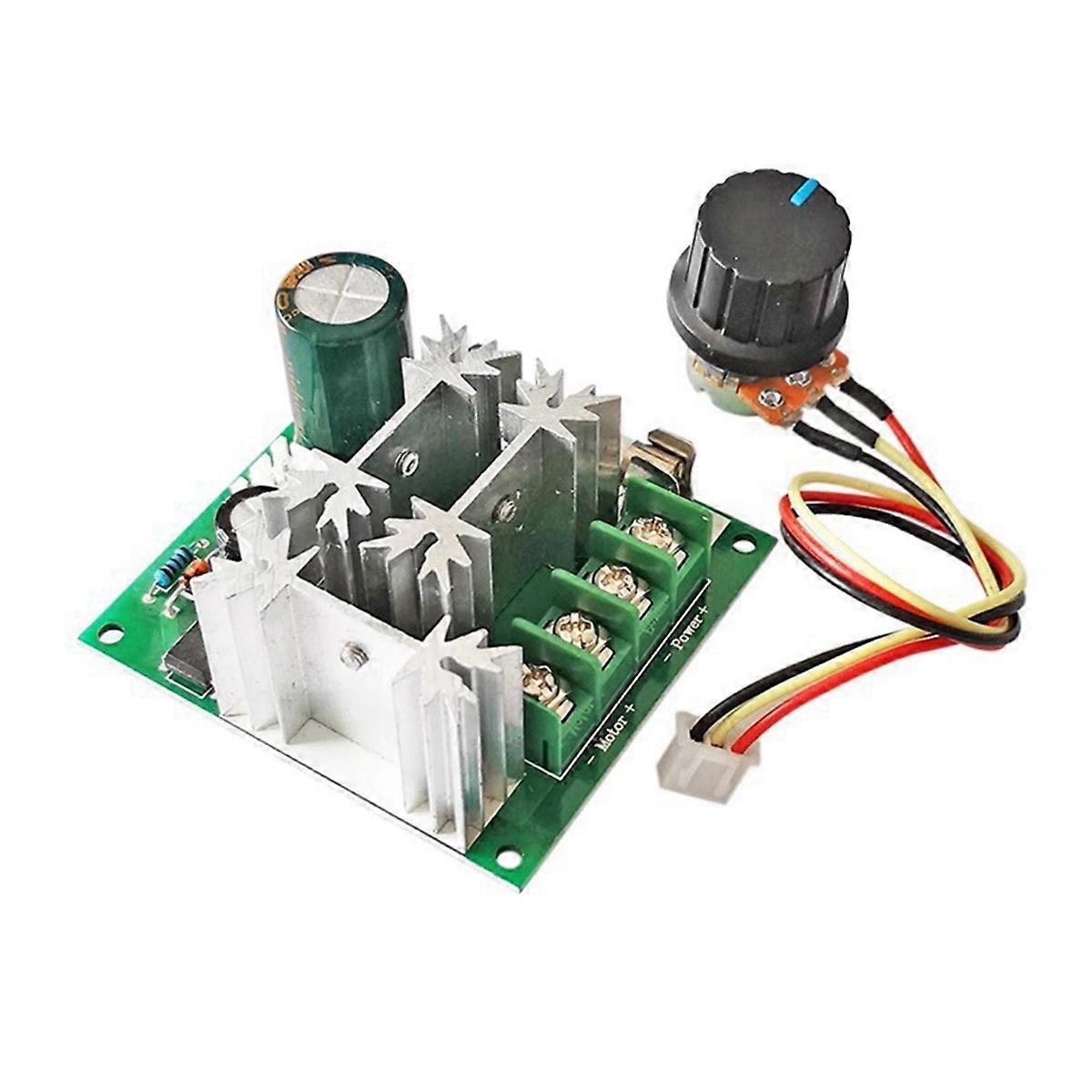 DC 6-90V 15A Pulse Width PWM Motor Speed Controller 1000W DC Motor Controller Switch Drehzahlregler