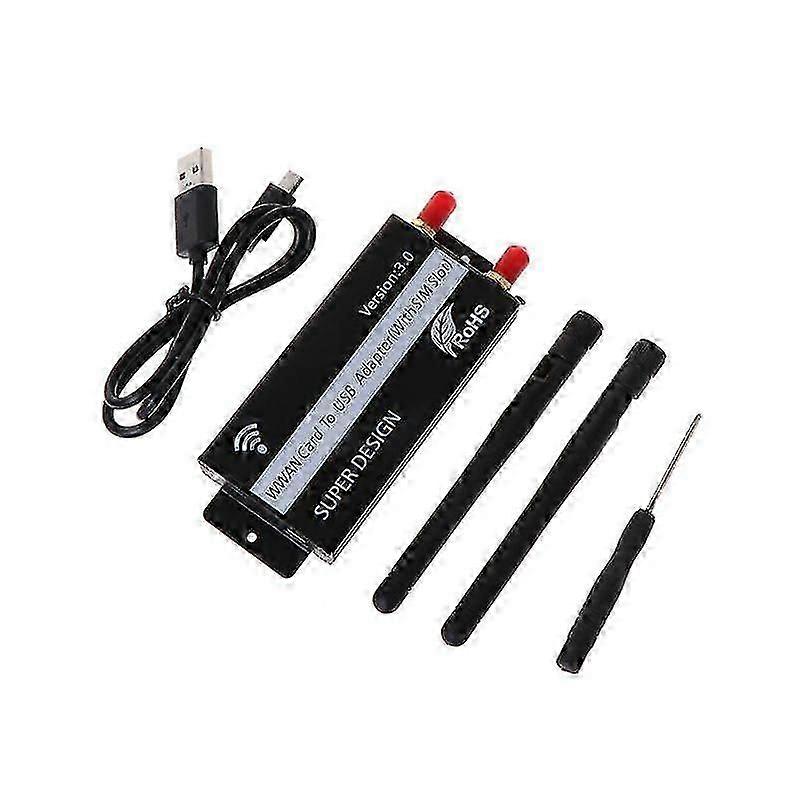 Pci-e Mini Pci-express To Usb Adapter With Sim Card Slot For Wwan/lte Module