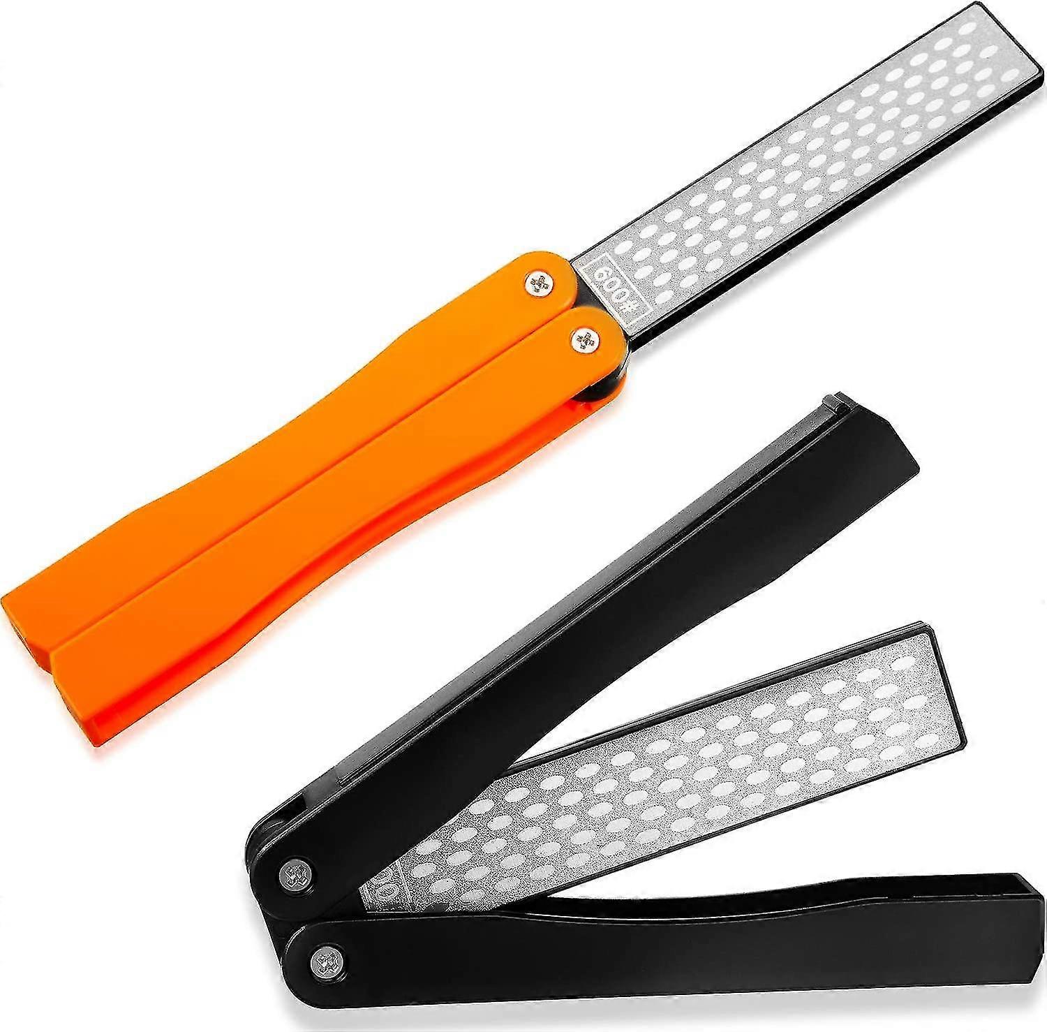 Folding knife sharpener, Compact and Portable Design, High - Quality Sharpening Surface for Quick and Efficient Blade Sharpening