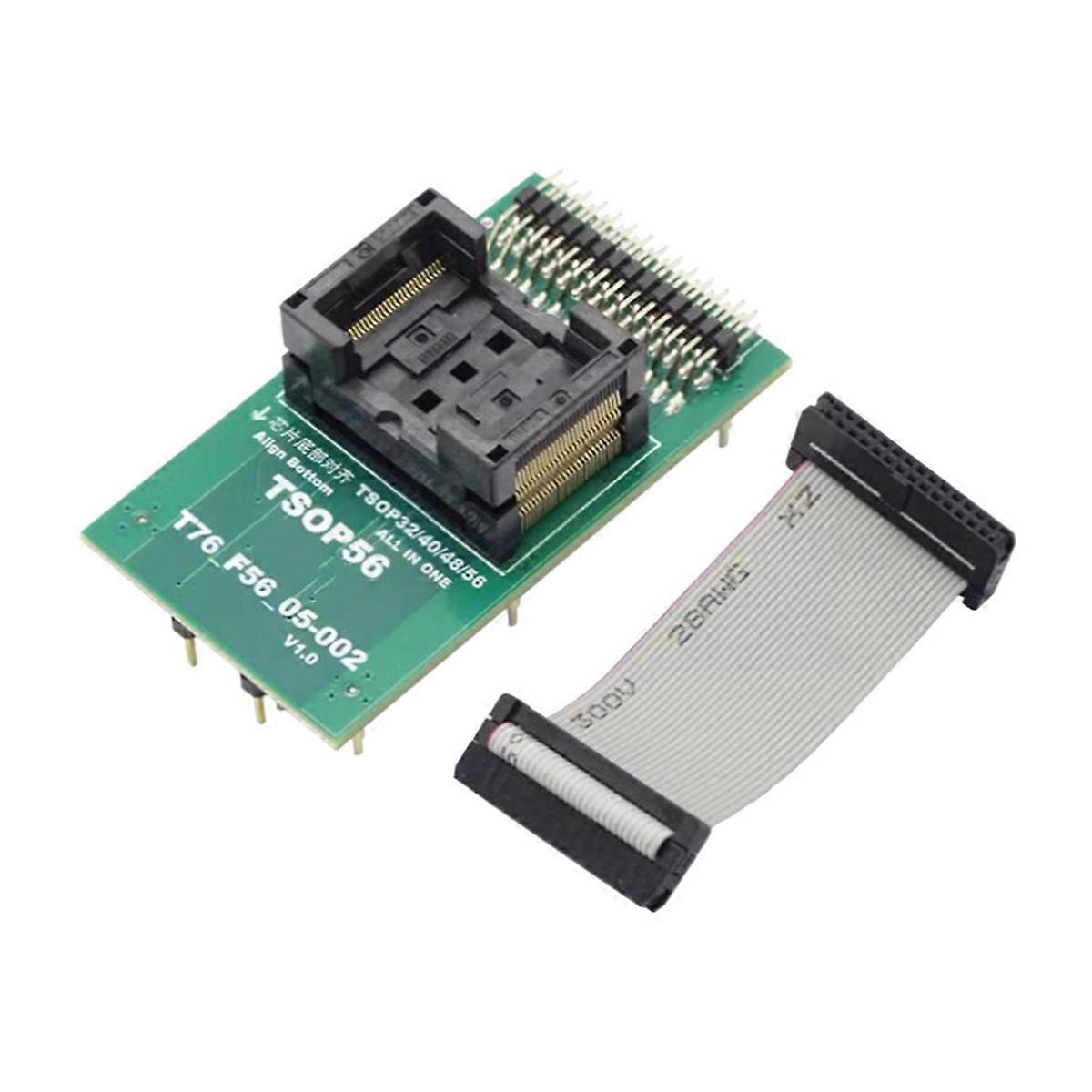 For T76 Programmer Tsop32 Tsop40 Tsop48 Tsop56 ZIF Adapter Burning Socket