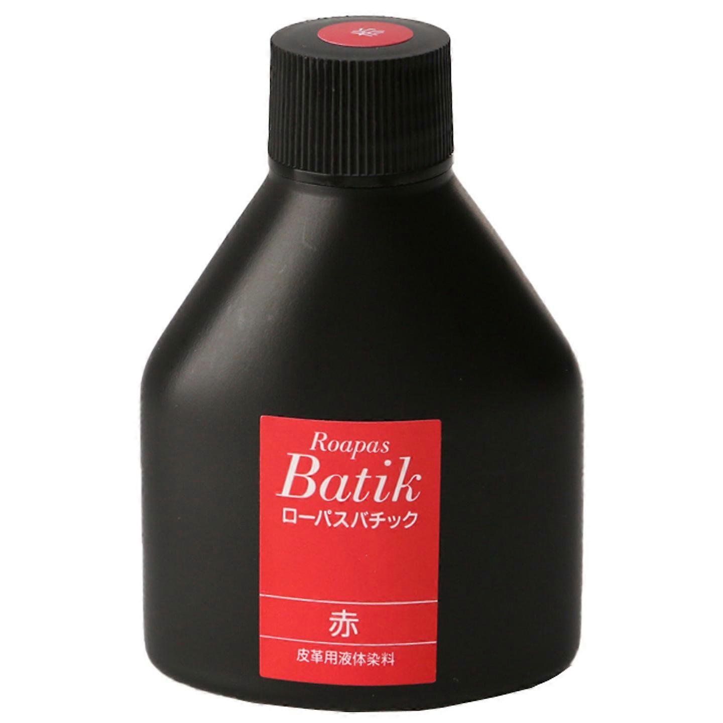 Seiwa Leathercraft No.5 Red Roapas Batik 100ml 3.4oz Water-Based Leather Dye