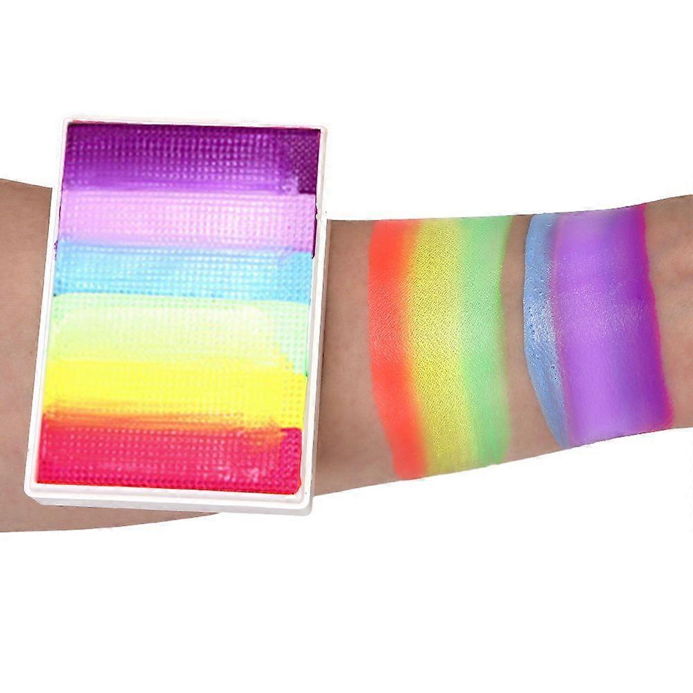 Face Body Paint Split Cakes Paint Palette Professional Grade Water Based 50g Safe & Non Toxic Painting Makeup Hypoallergenic Facepaints for Halloween