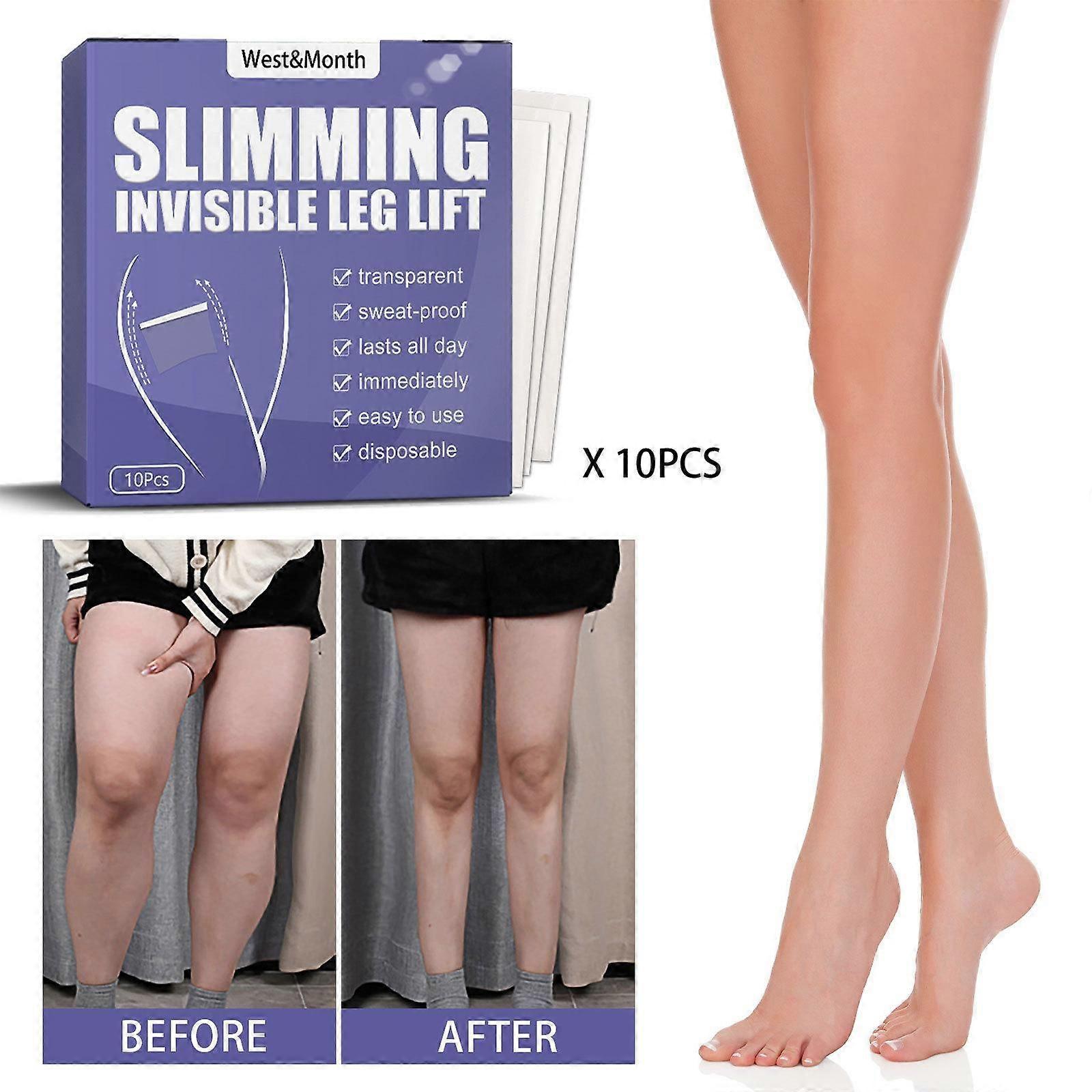 Thigh Lifts Patch Firming Shaping Clear Adhesive Strips Smooth Cellulite