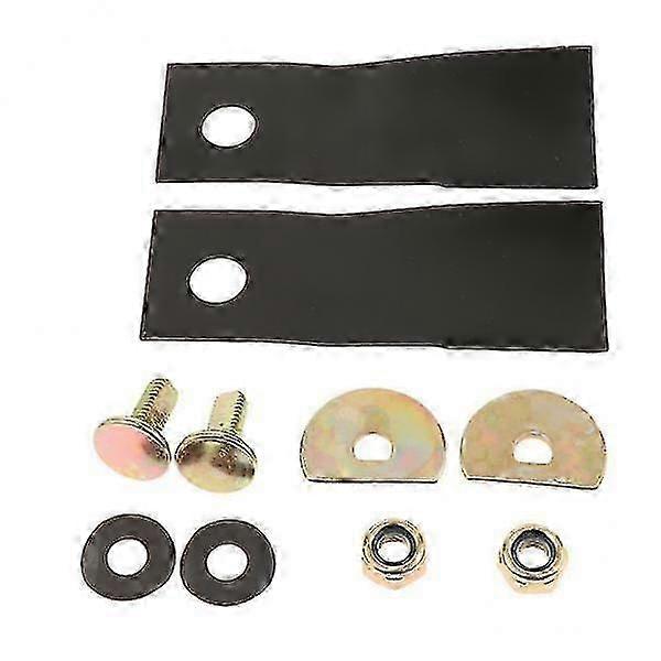 2xheavy Duty Lawn Mower Blade Set For Honda Gxv160 14.5x4.5cm