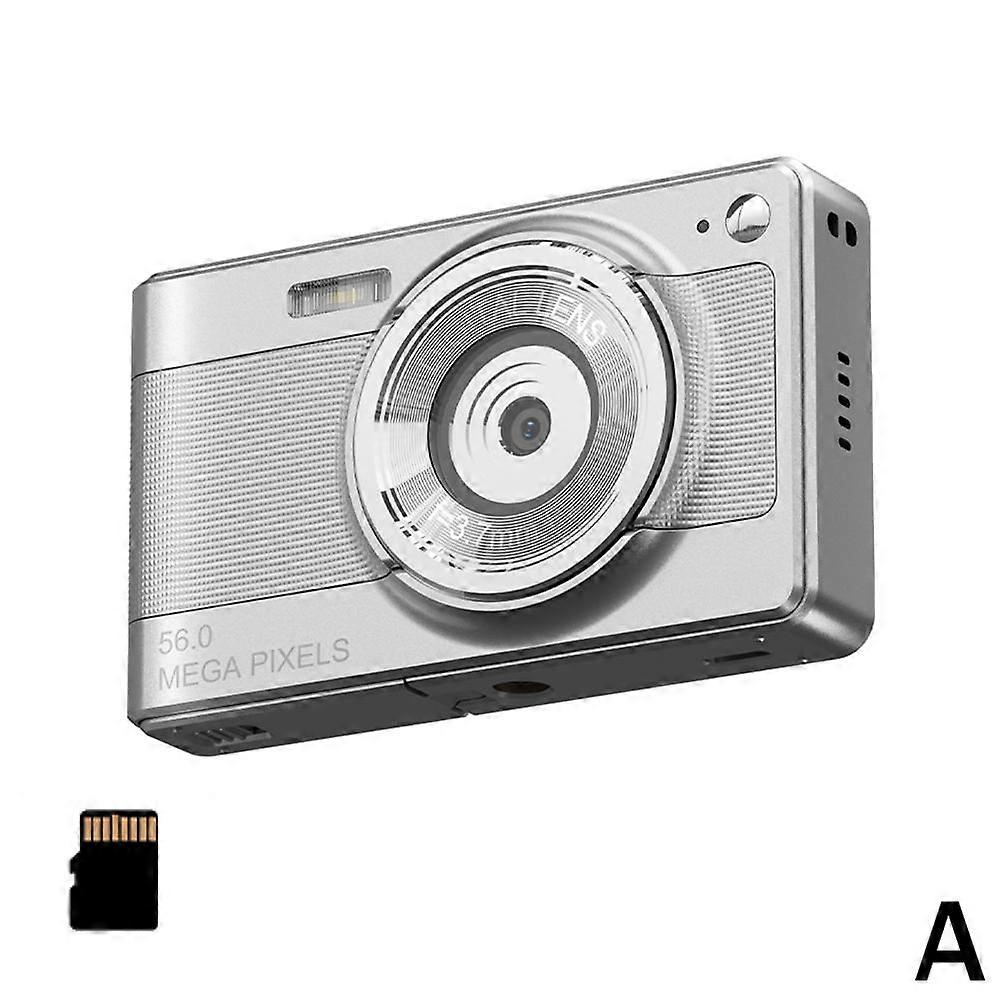Digital Camera, 56MP FHD 1080P Camera 16x Zoom with 32GB TF Card