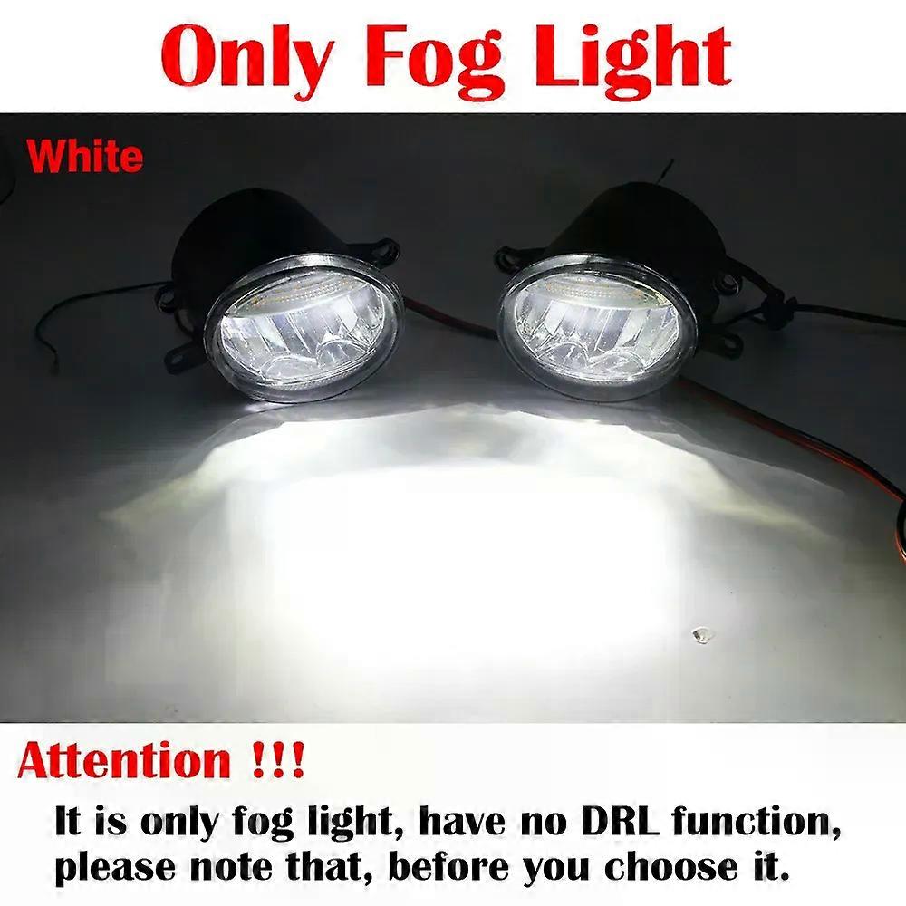 Compatible 2in1 Car Front Bumper LED Fog Light Assembly DRL Daytime Running Lamp 30W H11 12V For Lexus RX350 RX450h 2010 2011 2012 2013