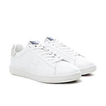 Hackett Leather Minimal Bond Trainers