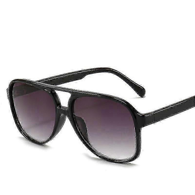 Vintage Retro 70s Güneş Gözlüğü Kadınlar Erkekler Klasik Büyük Kare Havacı Çerçeve Uv400 Modaya Uygun Turuncu Gözlükler