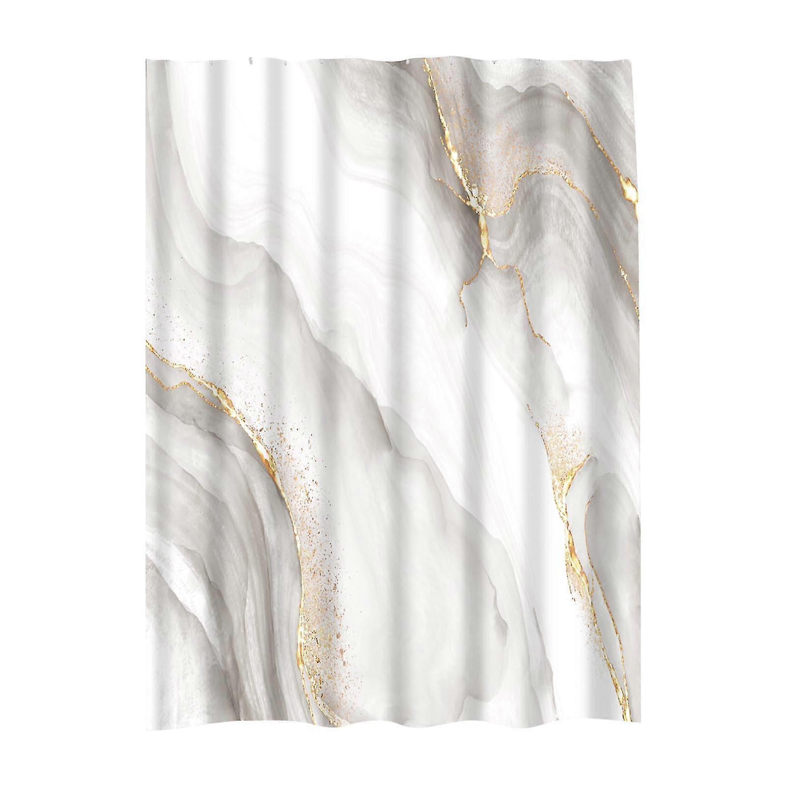 Digital Polyester Shower Curtain with Various Patterns for Bathroom