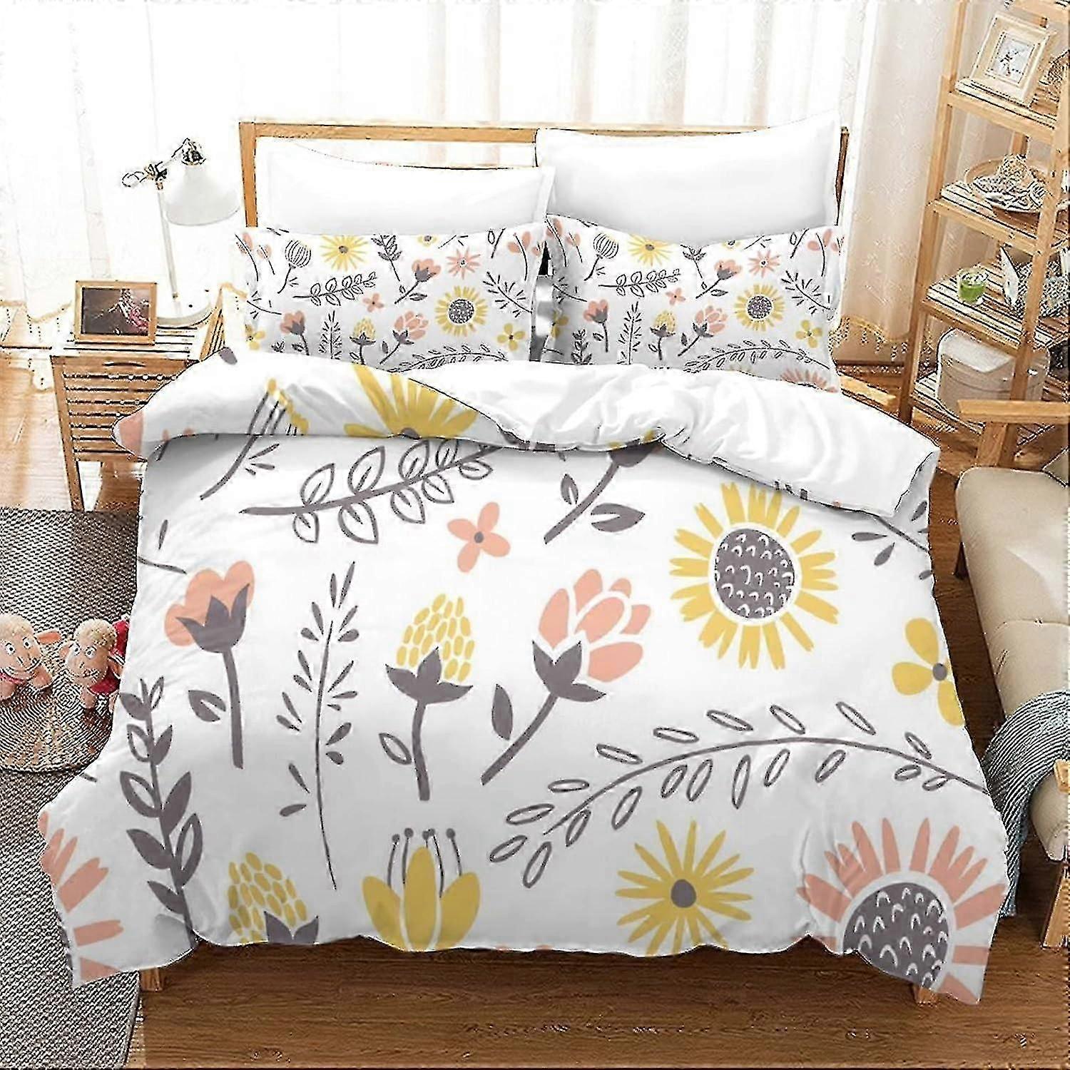 o5237 Lençóis ALAIYO Cartoon Pictures 3D Capa de Edredão Conjunto de Cama Para Meninos Meninas Capa de Edredom Ultra Macio 3D Microfibra Colcha Colcha Capa Com