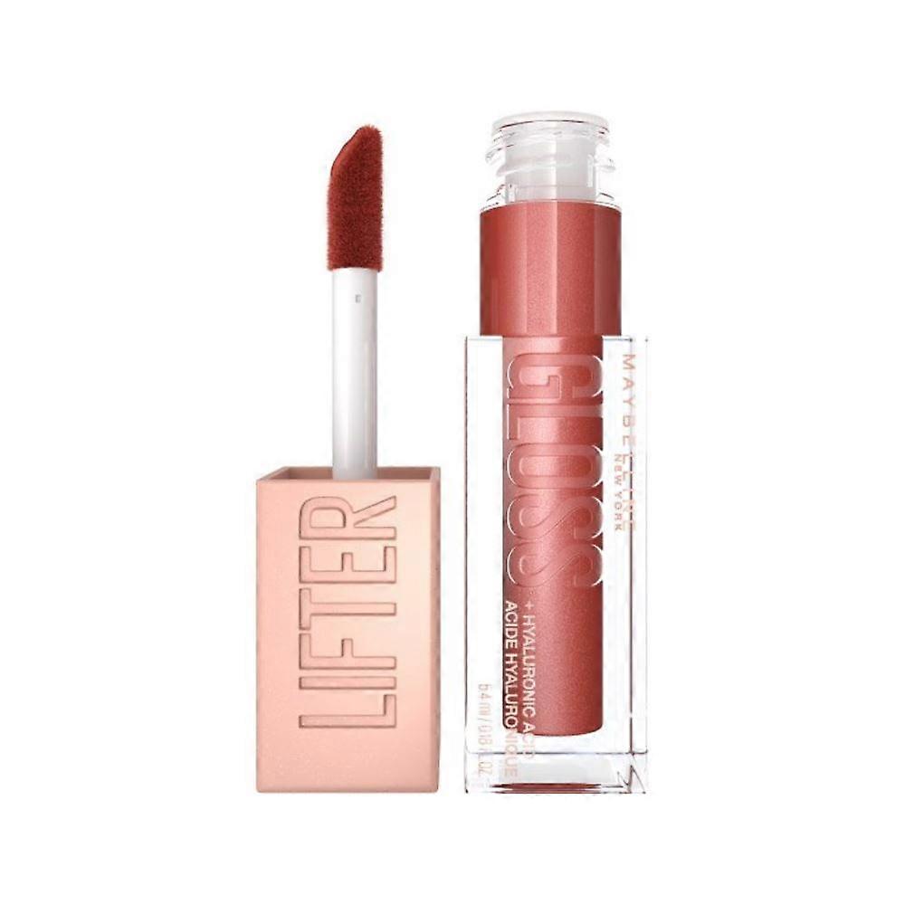 2 x Maybelline New York Lifter Plumping Hydrating Lip Gloss + Hyaluronic Acid - 016 Rust 5.4ml