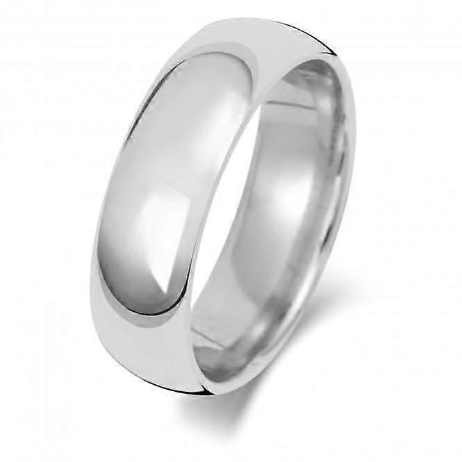 Wedding Band 9K Trad Court 6mm-1.5 Wedding Ring W166WM