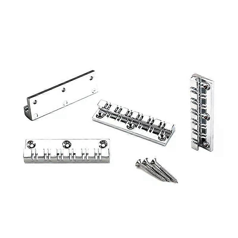 Metal Guitar Bridge Fixed Harp Bridge String Strings Bridge 12 Strings For Electric Guitar Accessories