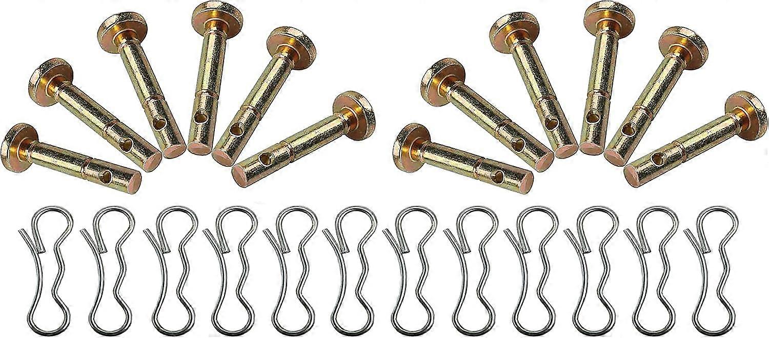 12 pcs 738-04124A and 714-04040 Shear Pins and Cotter Pins for Cub Cadet MTD Troy Bilt Snowblowers P free delivery Walkbee 570 B