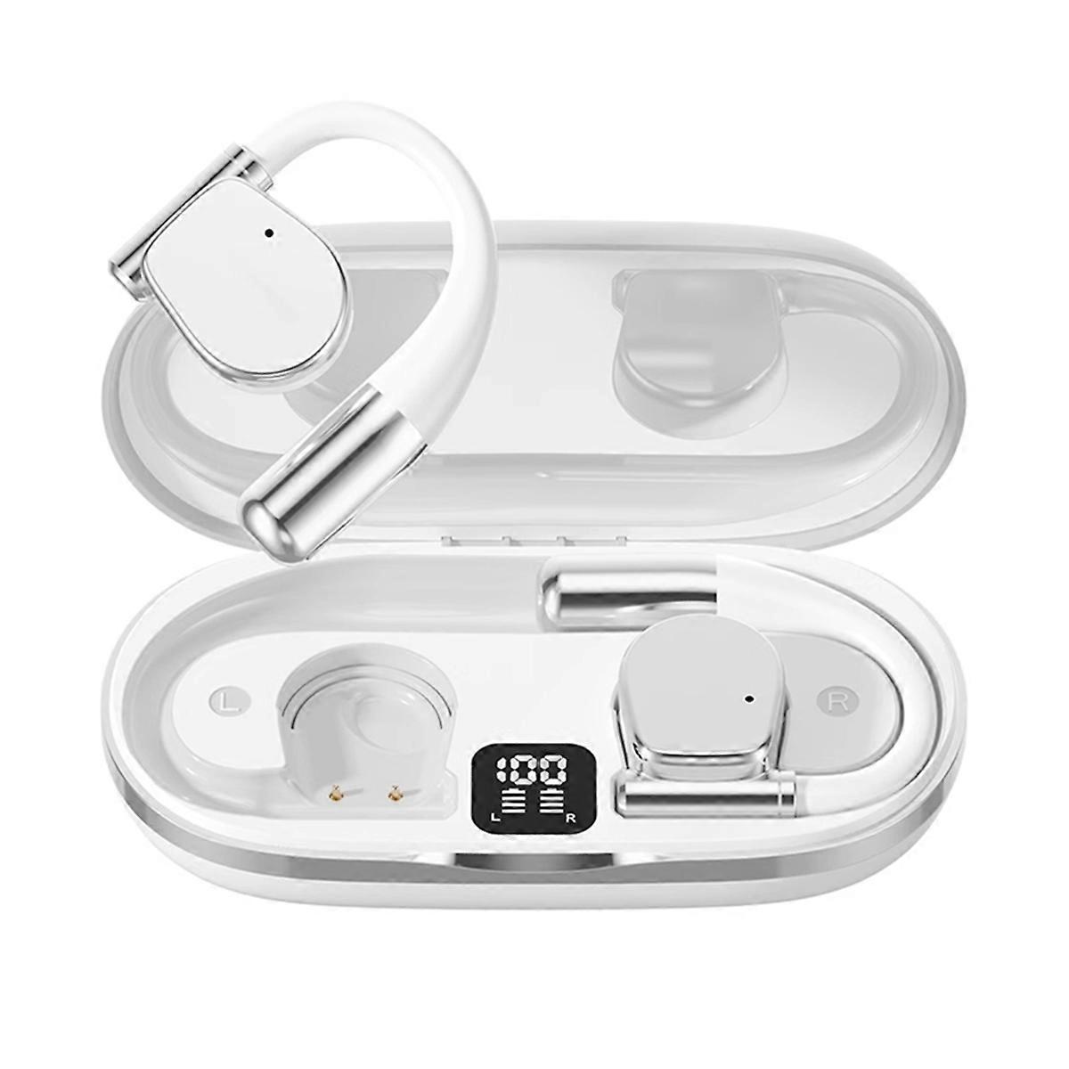 M111 Smart Translator Headset 144-Language AI Translation White