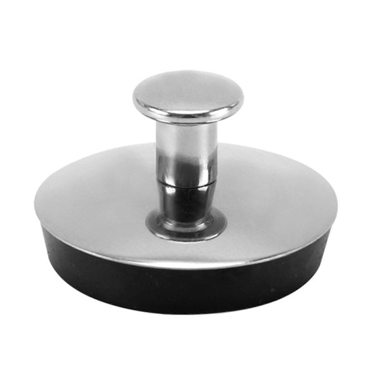 Stainless Steel Bath Plug Drain Stopper Replacement Universal Bath Basin Waste Plug for Kitchen Sink and Washbasin  S