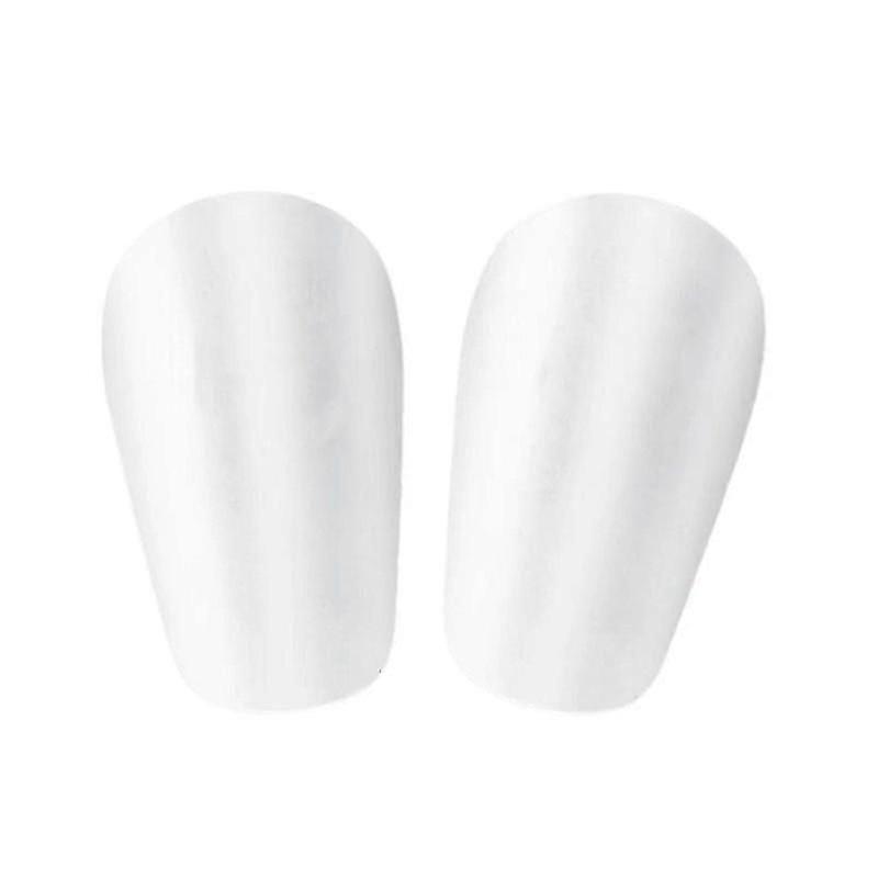 1 pairs of mini professional football shin guards, mini football shin guard set, neutral anti slip football shin guards, White-Yvan