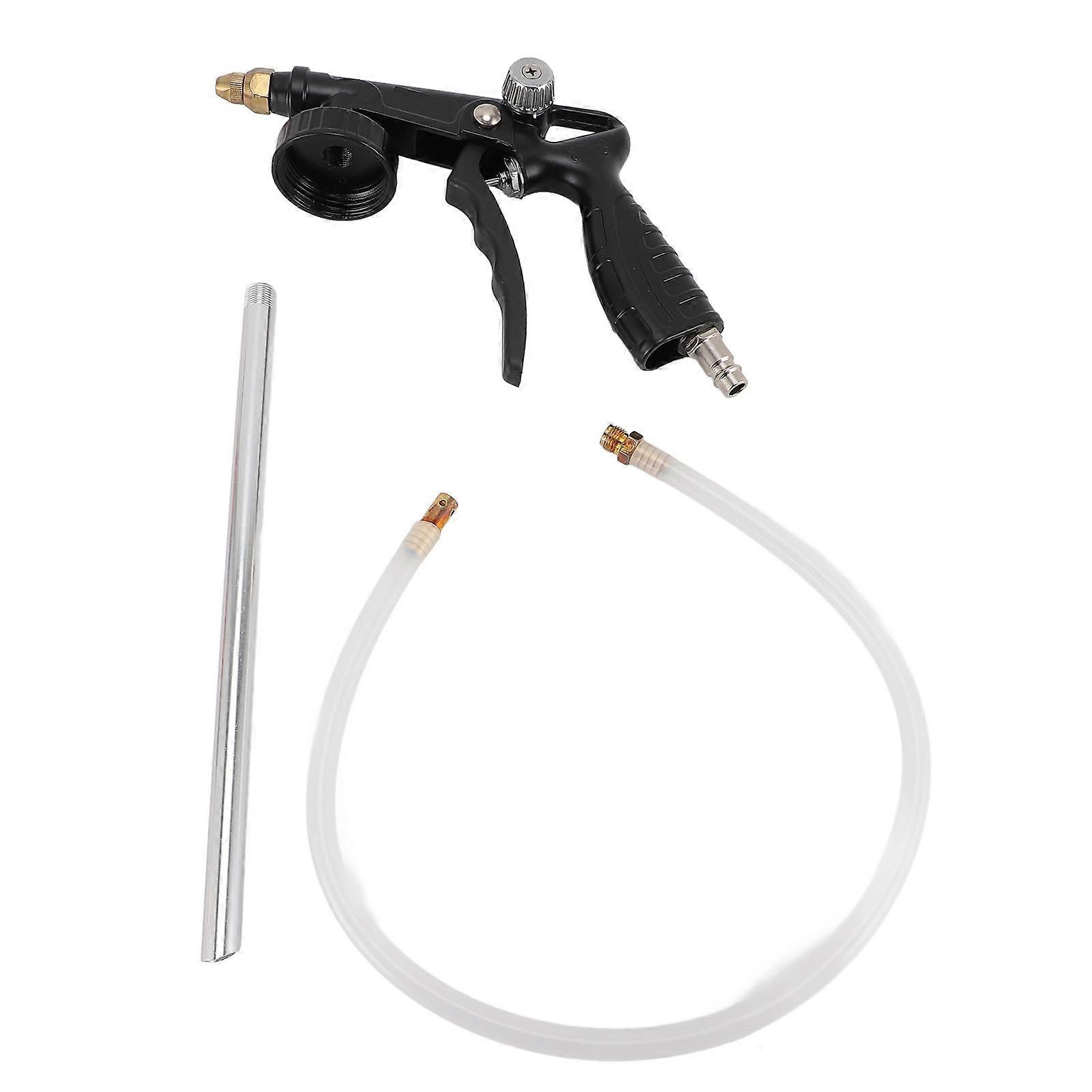 Pneumatic spray gun for undercoat, pneumatic sprayer for automotive application with quick connect hose, stainless steel tube