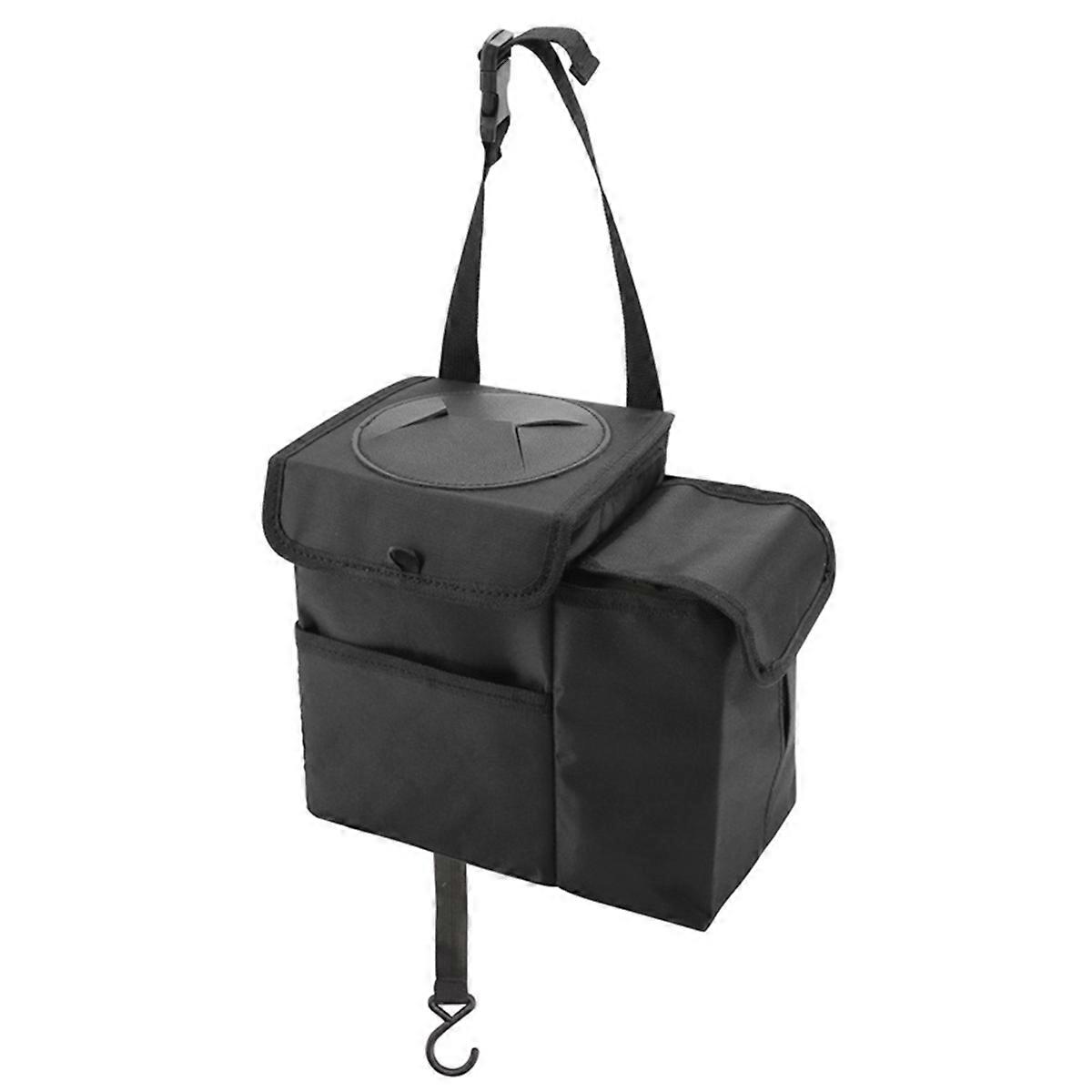 Car Trash Can With Paper Towel Holder